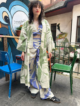 Cargar imagen en el visor de la galería, Matcha Linen Long Kimo