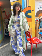 Cargar imagen en el visor de la galería, Matcha Linen Long Kimo