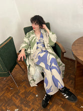 Cargar imagen en el visor de la galería, Matcha Linen Long Kimo