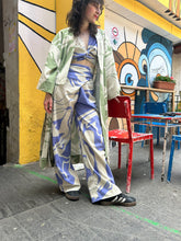 Cargar imagen en el visor de la galería, Matcha Linen Long Kimo