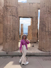 Kép betöltése a galériamegjelenítőbe: Sassy Wavy Kimo Top