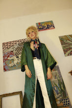Load image into Gallery viewer, Forest Satin KIMONO