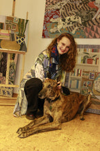 Kép betöltése a galériamegjelenítőbe: Marosi Panni / Plant Leo Face Kimono