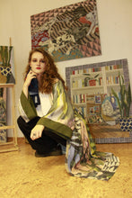 Kép betöltése a galériamegjelenítőbe: Marosi Panni / Plant Leo Face Kimono