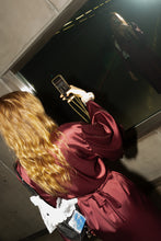 Load image into Gallery viewer, Burgundy Wrap Kimo Dress
