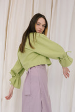 Load image into Gallery viewer, Banana Green Mini Kimono
