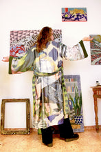 Kép betöltése a galériamegjelenítőbe: Marosi Panni / Plant Leo Face Kimono
